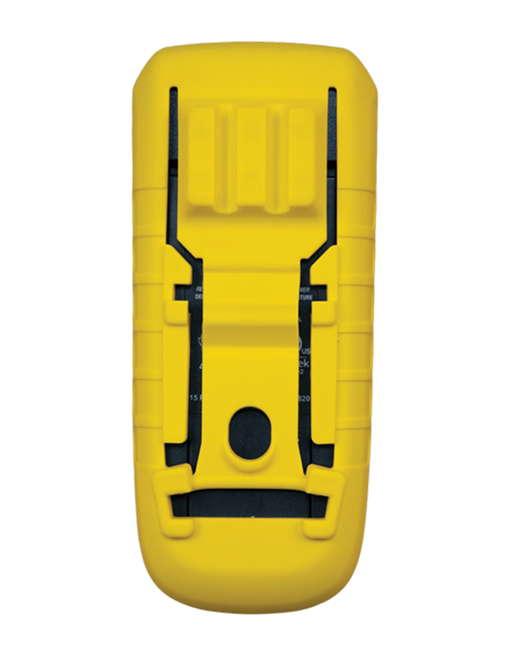 Rear view of AEMC 6529 digital megohmmeter insulation resistance tester