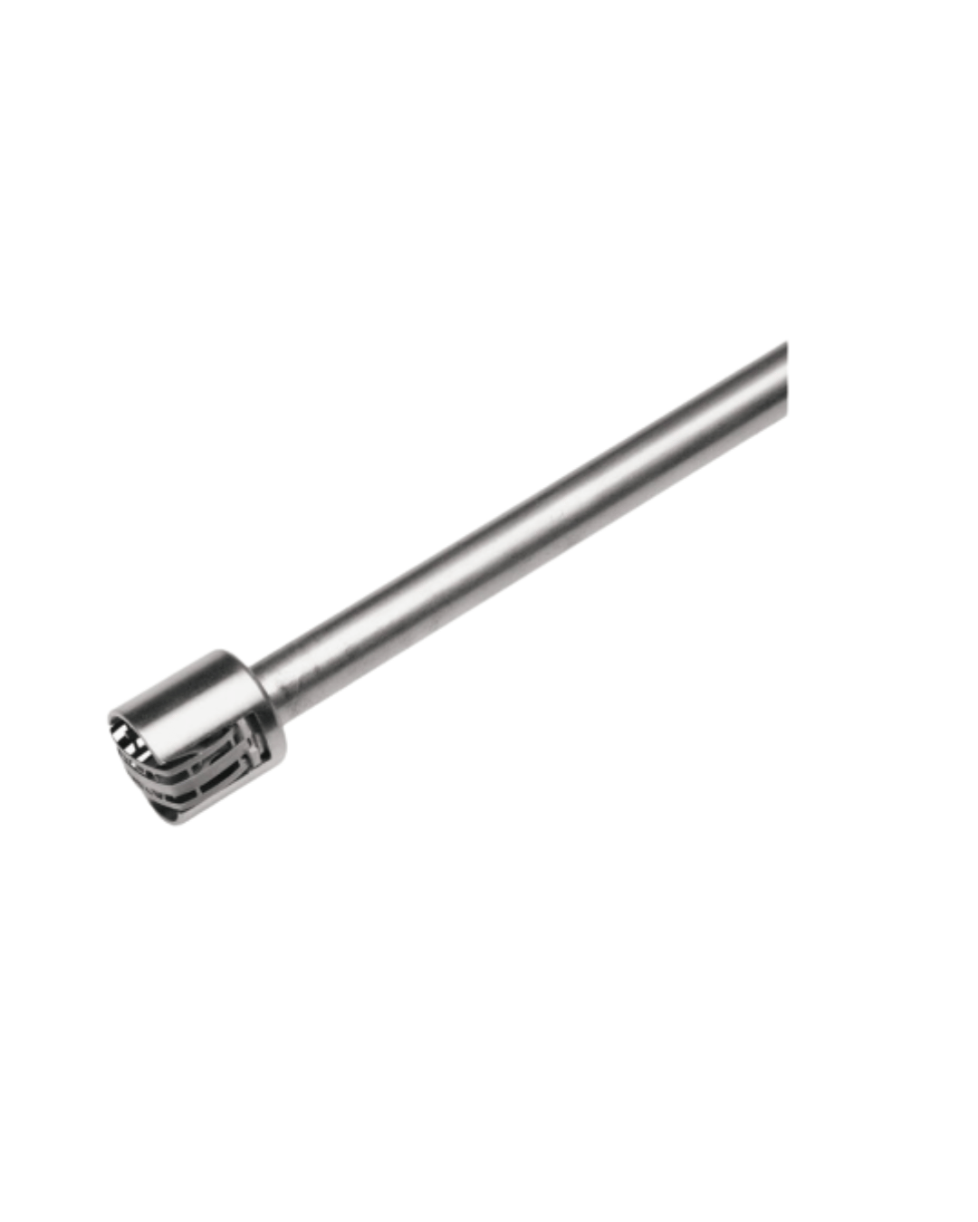 Close-up view of Fluke 80PK-27 temperature probe