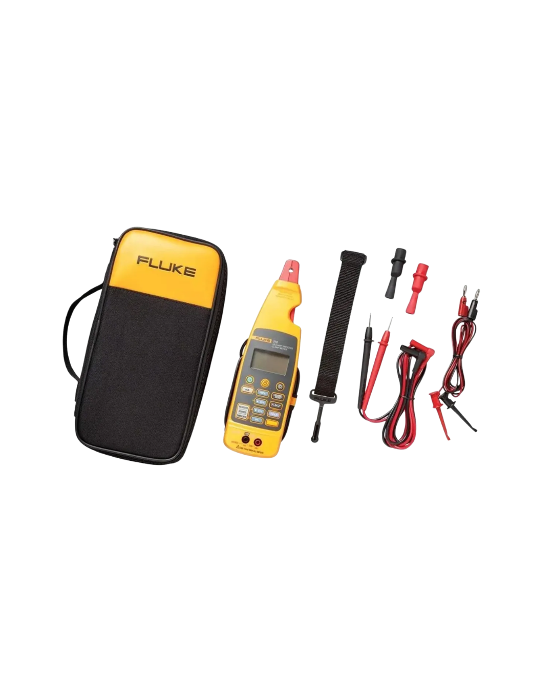 FLUKE 772 milliamp process clamp meter full kit