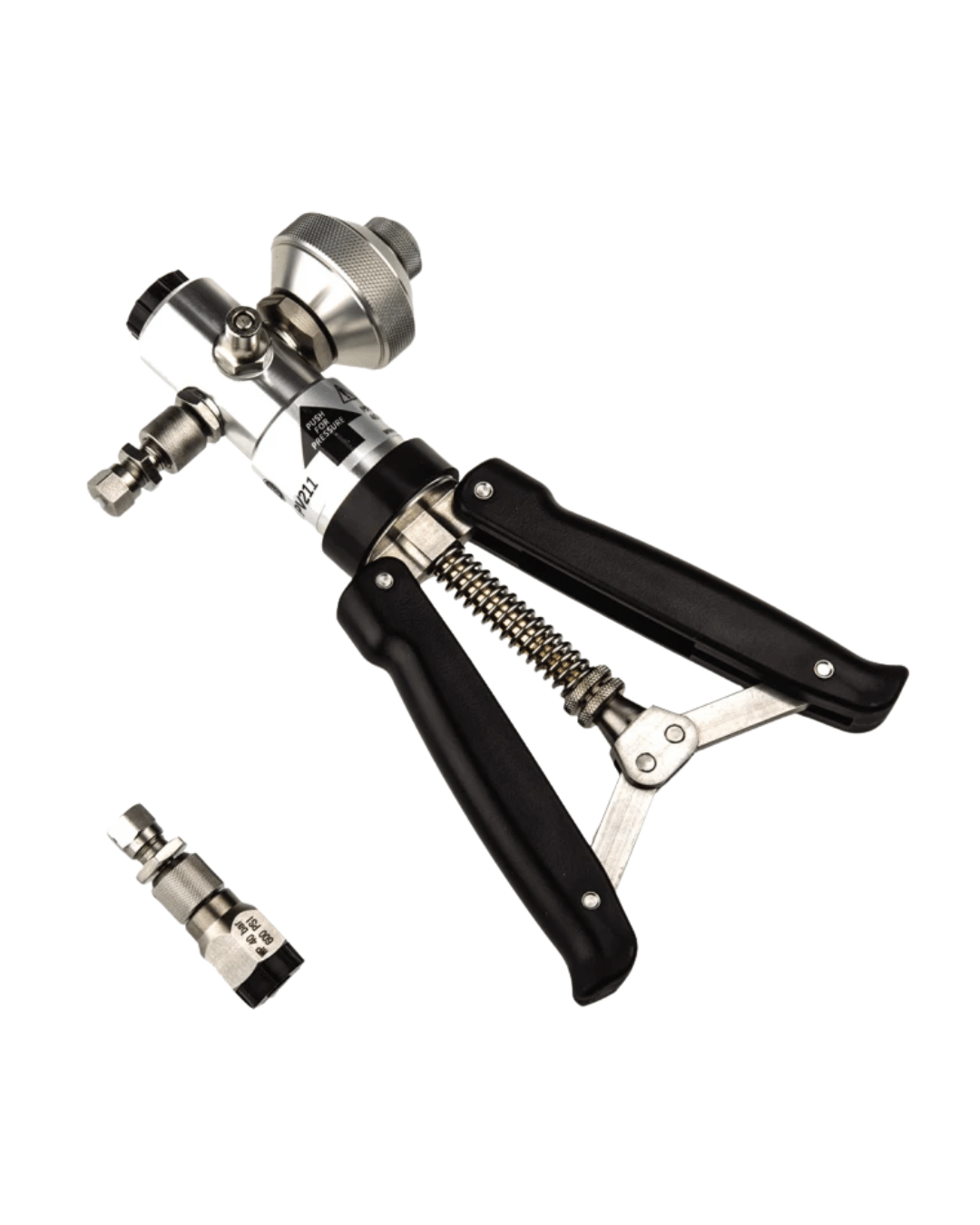 DRUCK 1S-18110-40 volume control assembly accessory in use