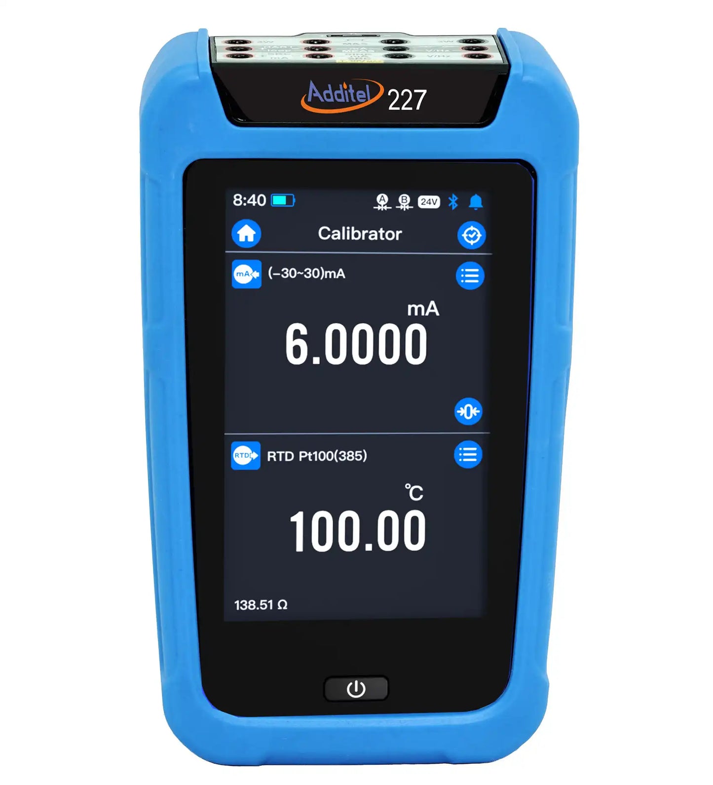 Calibrateur de processus ADDITEL-ADT227-HART