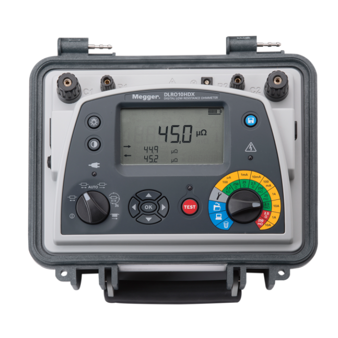 MEGGER-1008-095-DLRO-10HDX Digital low Resistance Ohmmeter