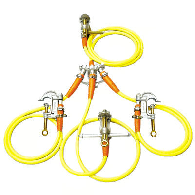 Salisbury C-clamp Grounding Cluster