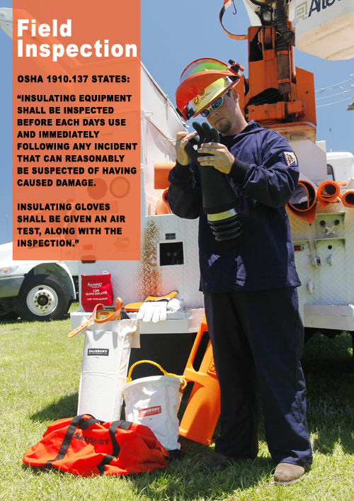 Field Inspection For Insulated Gloves