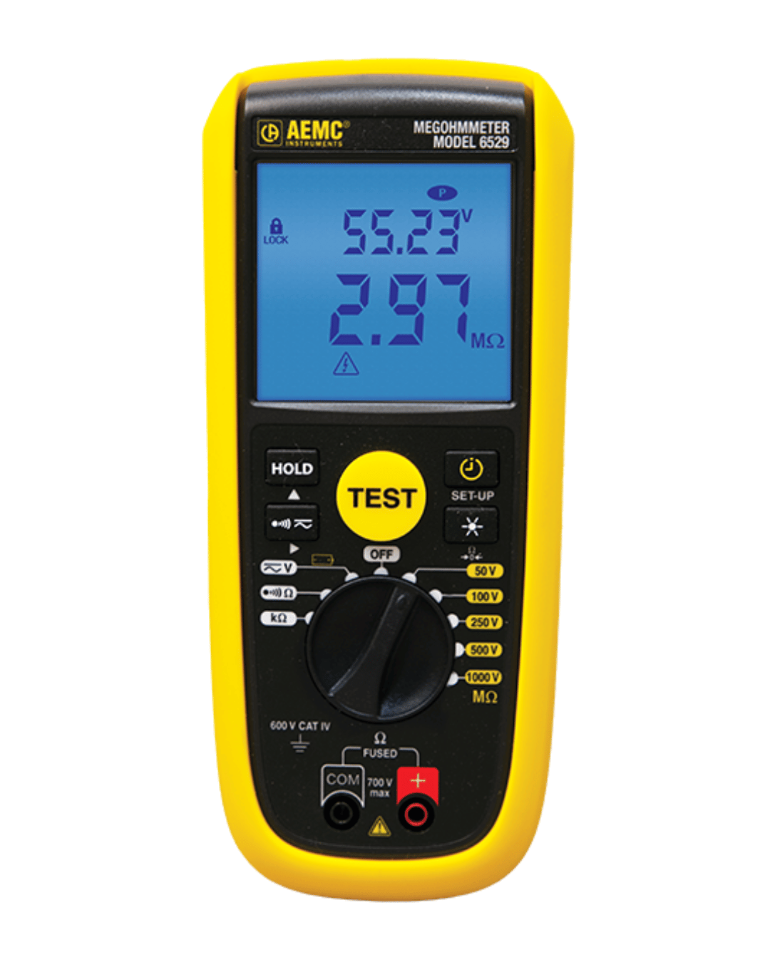 AEMC 6529 digital megohmmeter insulation resistance tester