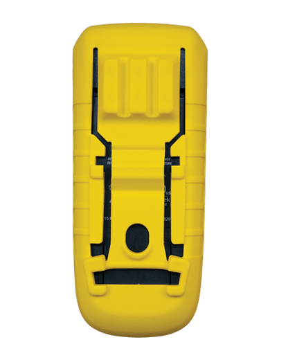 Rear view of AEMC 6529 digital megohmmeter insulation resistance tester