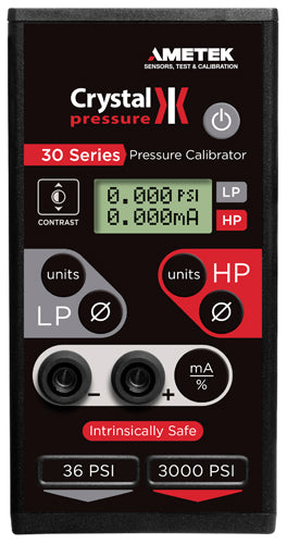 Calibrateur de pression CRYSTAL-IS33-36/5000PSI
