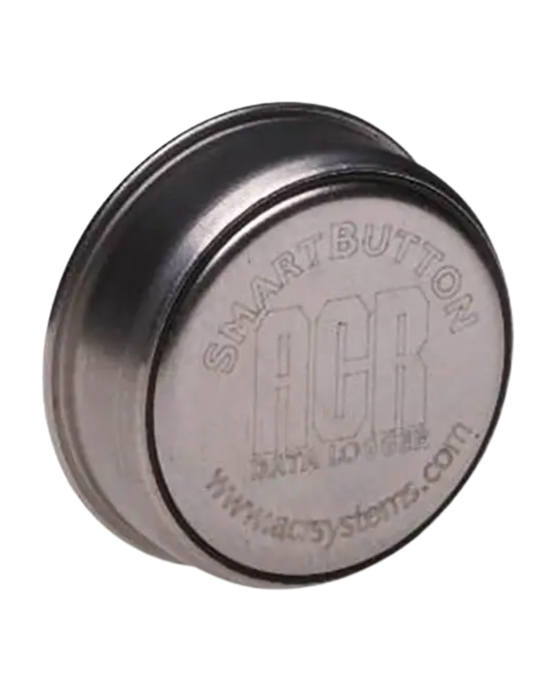 Angled view of ACR 01-0182 SmartButton temperature data logger