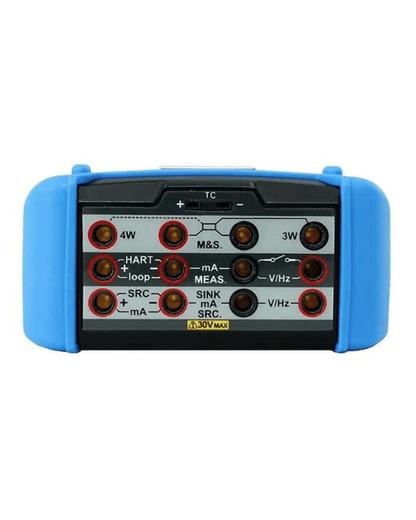 Angled view of ADDITEL ADT227 HART process calibrator