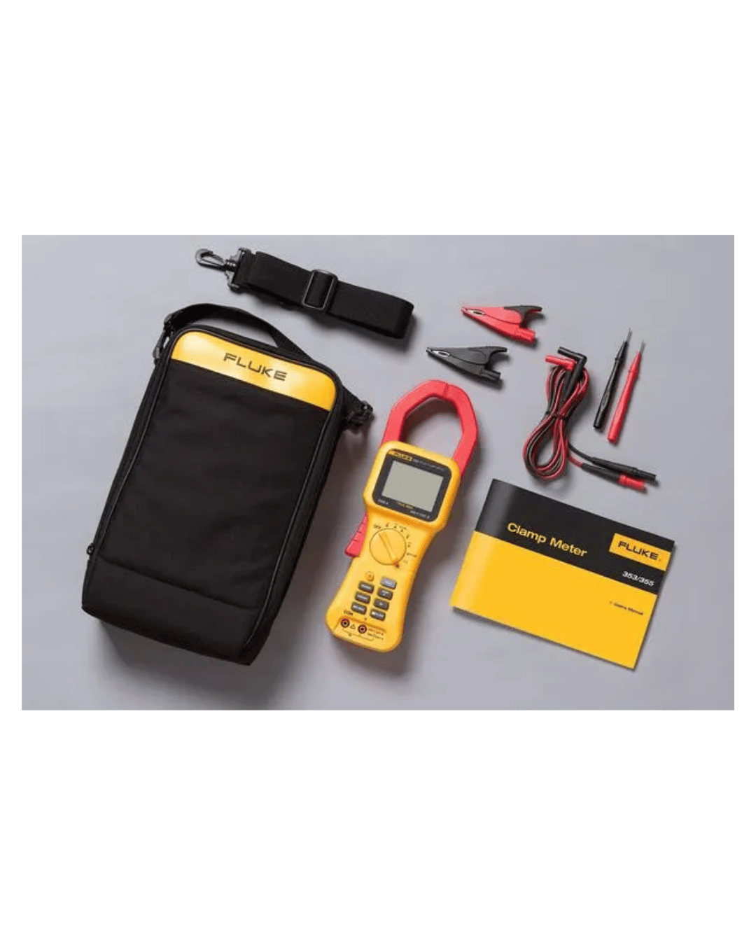 Fluke 355 digital clamp meter full kit