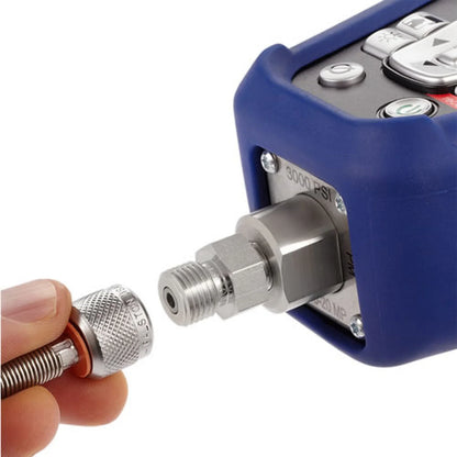Angled view of Crystal nVision pressure module with nvision recorder