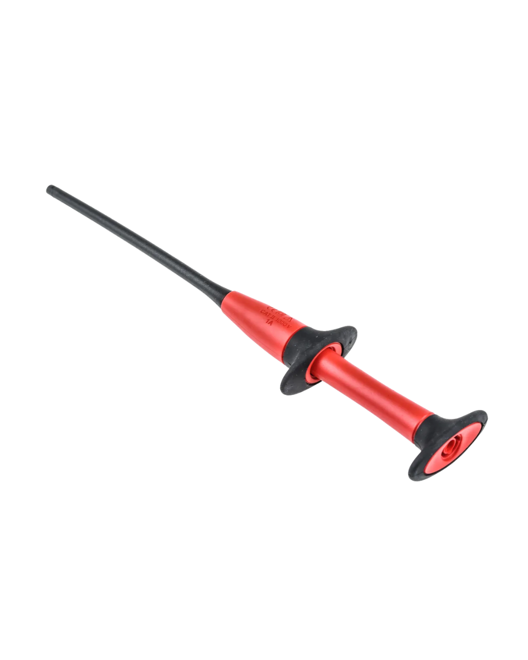 Red FLUKE AC283A heavy-duty pincer clip set