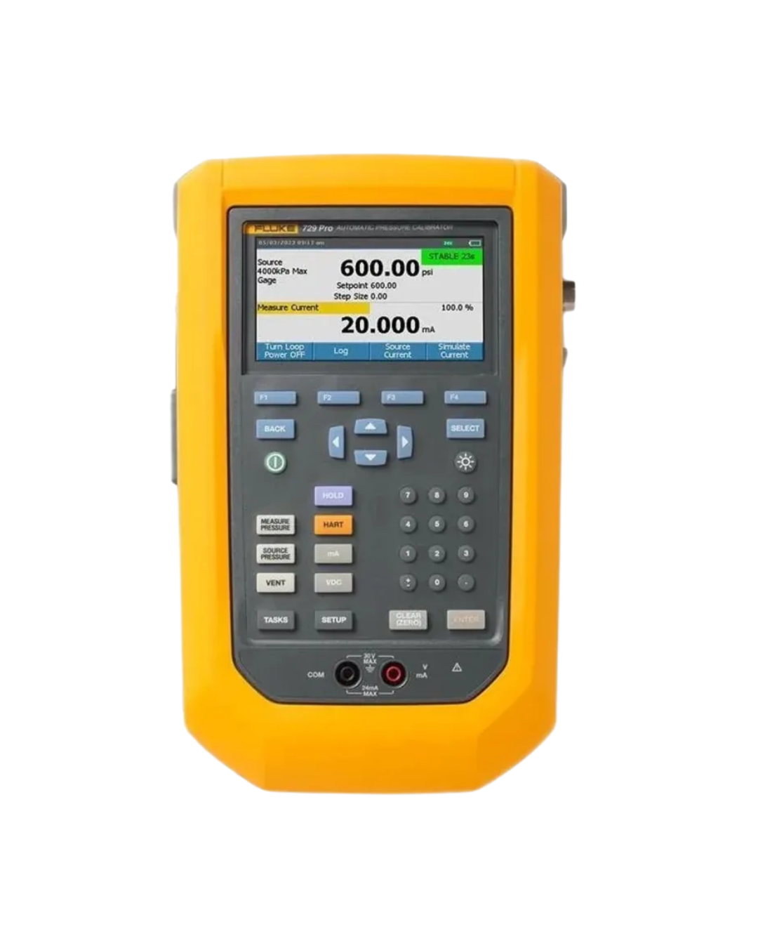 Fluke 729 Pro 7M automatic pressure calibrator 1000 PSI