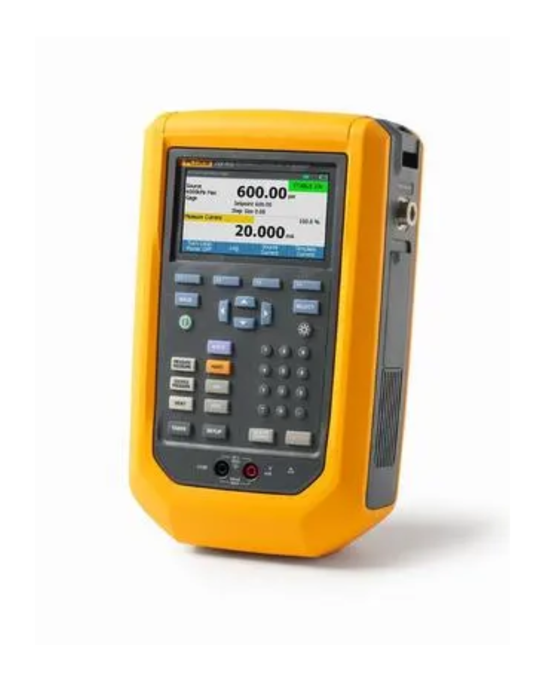 Angled image of Fluke 729 Pro 7M automatic pressure calibrator 1000 PSI