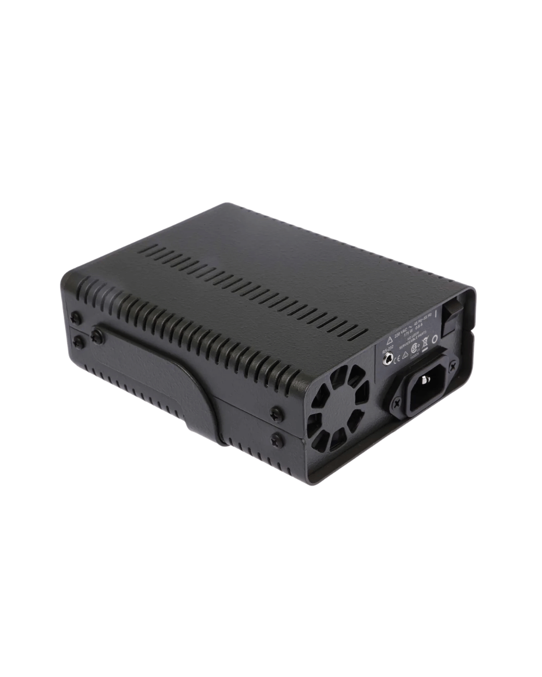 Side view of HART 9100S-A-156 dry-well temperature calibration block