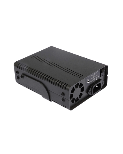 Side view of HART 9100S-A-156 dry-well temperature calibration block