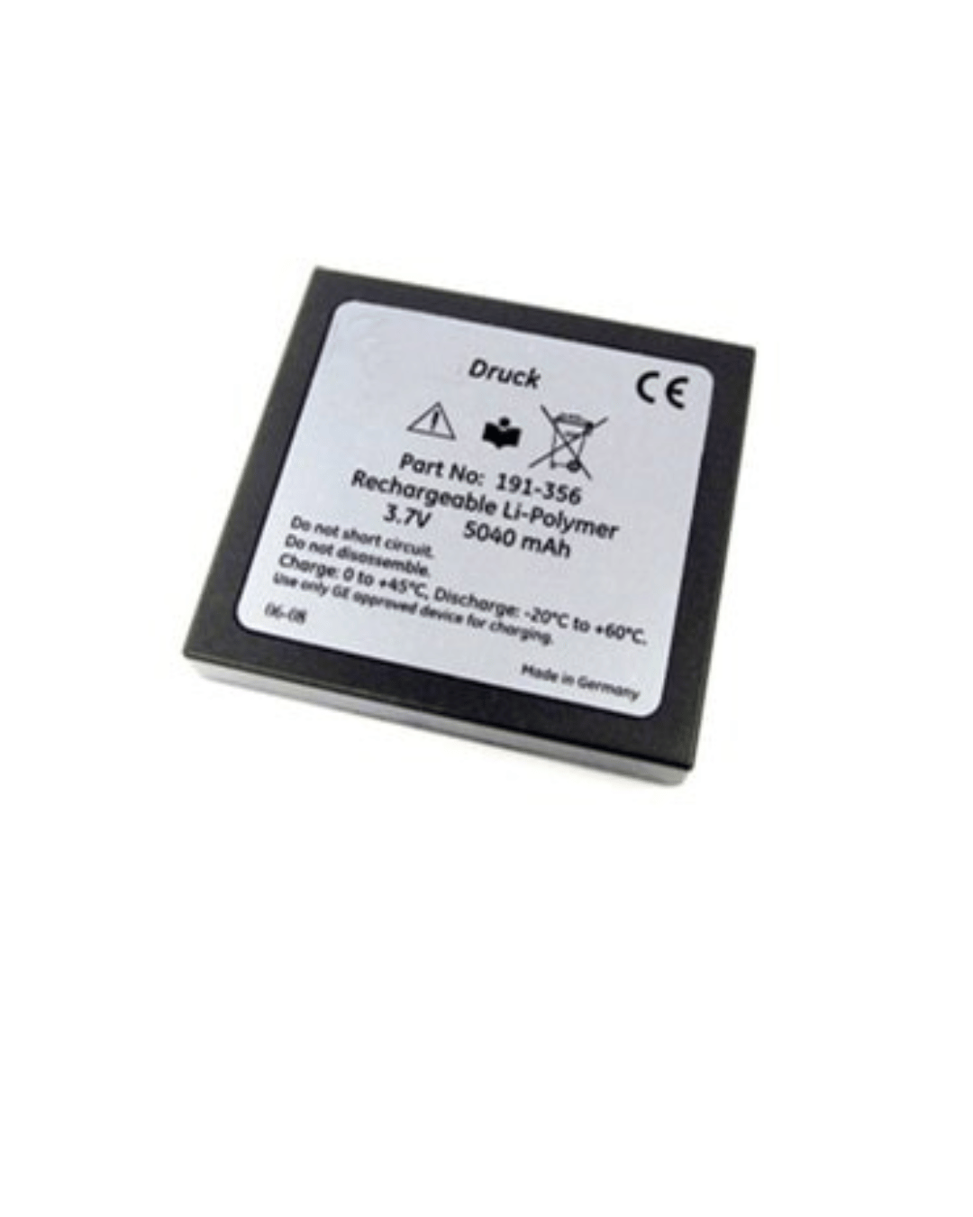 DRUCK IO620 replacement battery for DPI620 calibrator