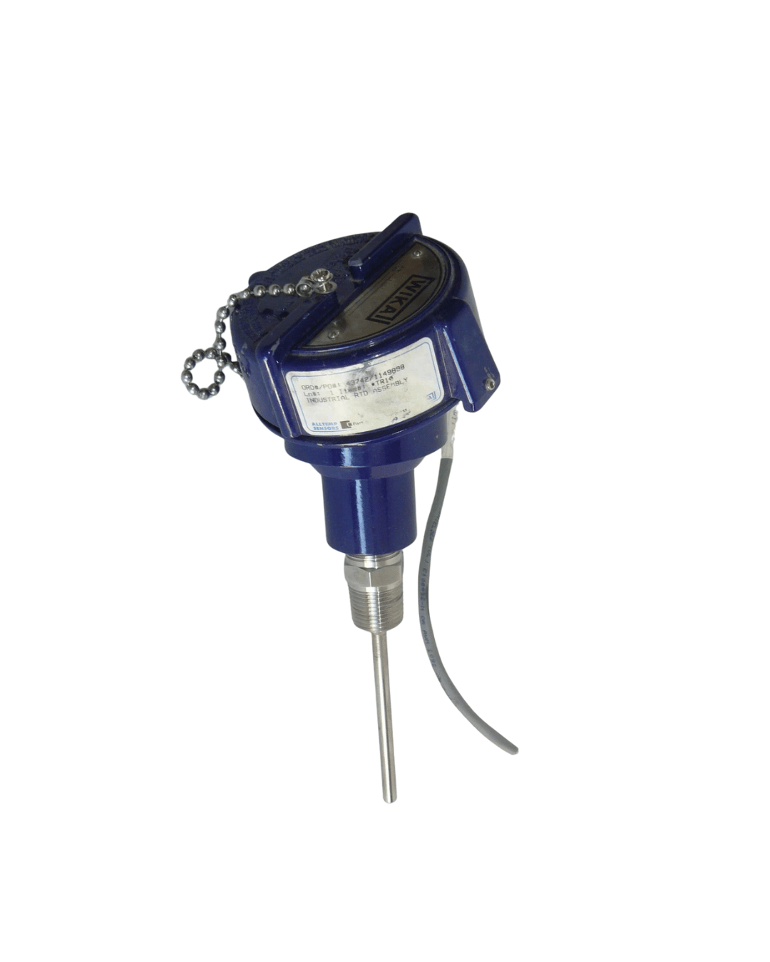 WIKA TR10-2 RTD Sensor - BHD Instrumentation – JM Test Systems