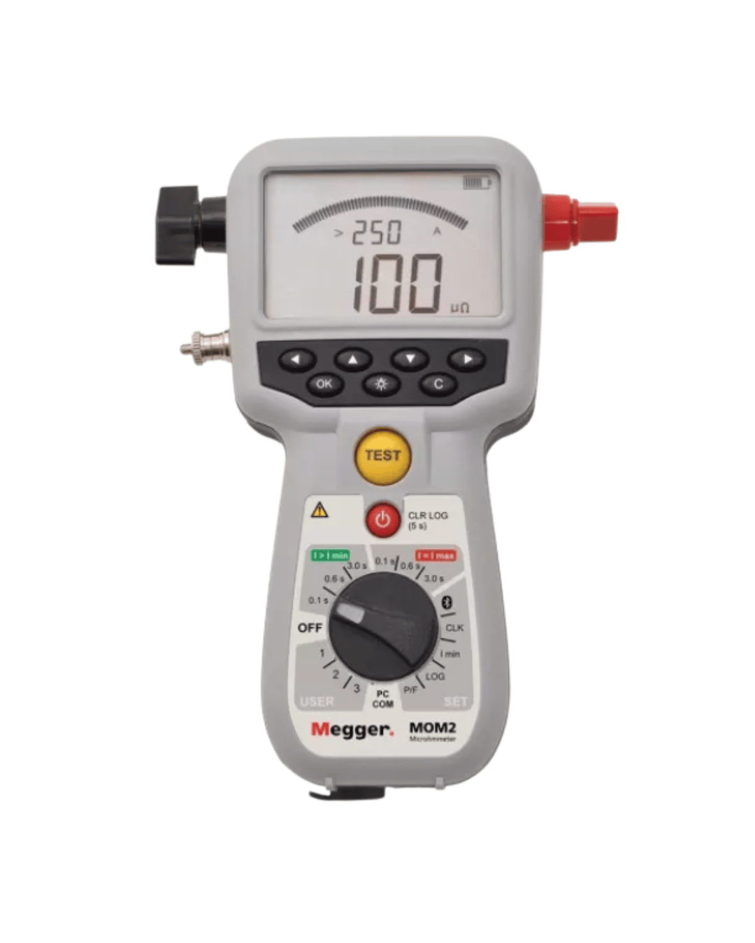 MEGGER BD-59092 micro-ohmmeter for low resistance testing