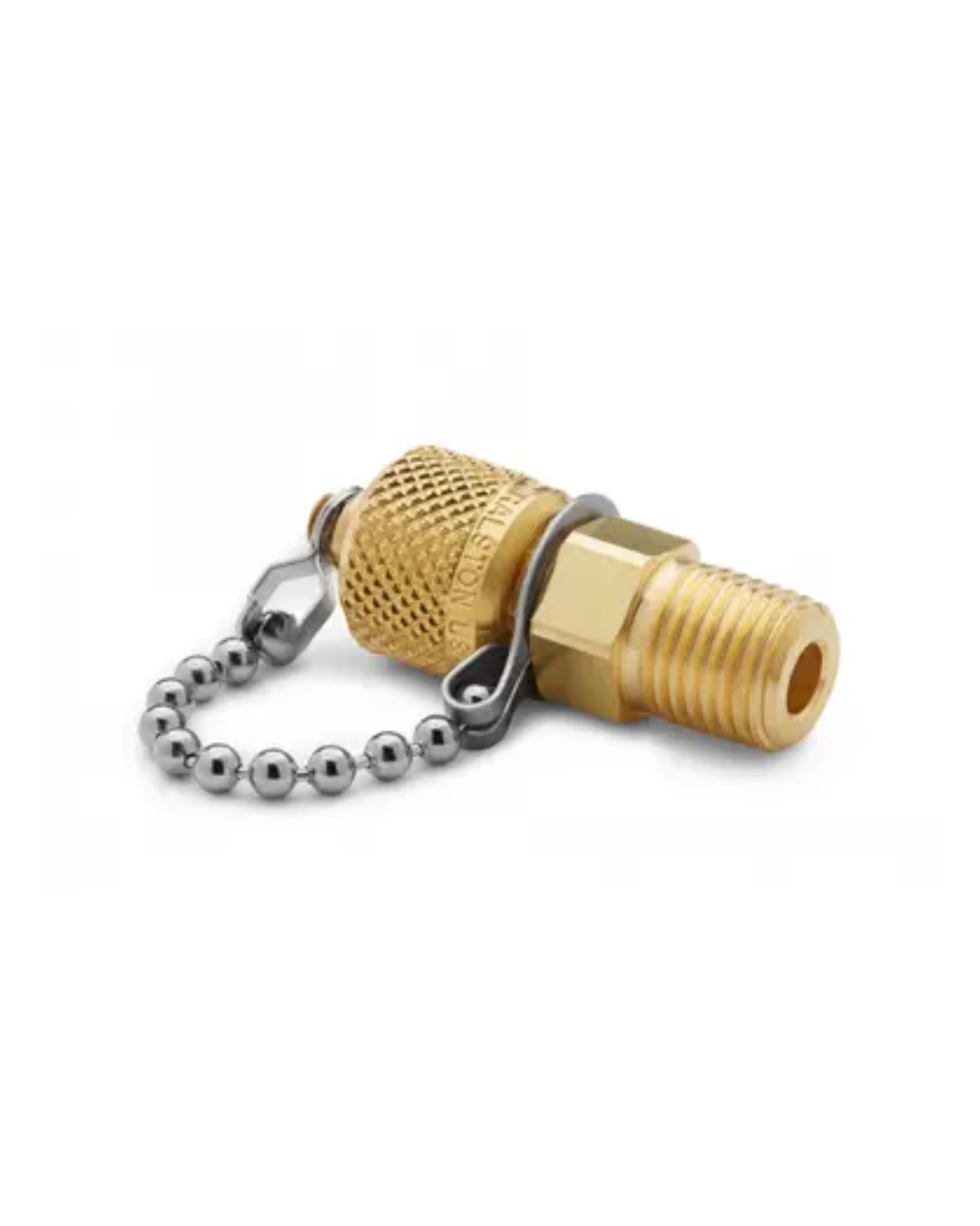 RALSTON QTFT-2MB1 brass 1/4 in MNPT pressure test fitting