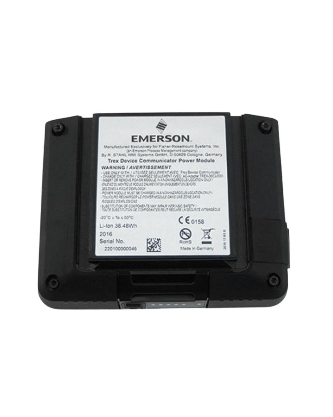 Full View of EMERSON TREX-0002-1211 power module
