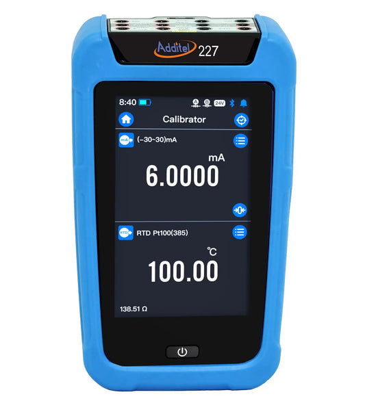 Calibrateur de processus ADDITEL-ADT227-HART