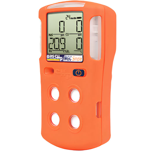 Gas Clip MGC-S-PLUS multi gas monitor with 3-year battery