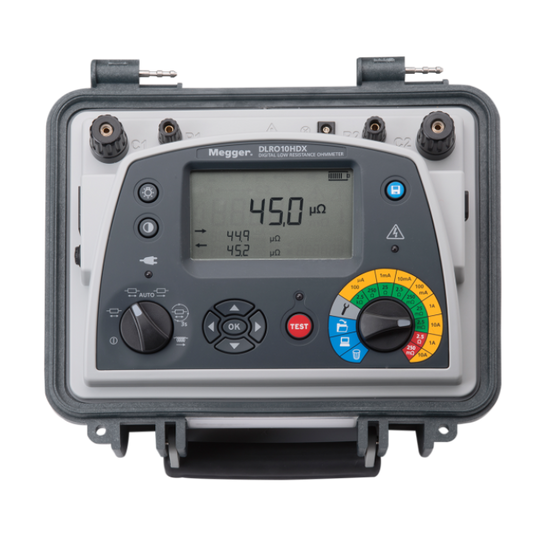 MEGGER-1008-095-DLRO-10HDX Digital low Resistance Ohmmeter